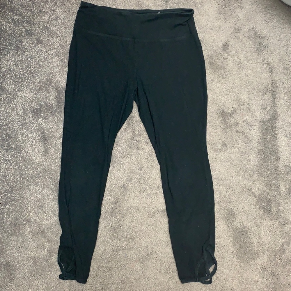 Cropped target leggings